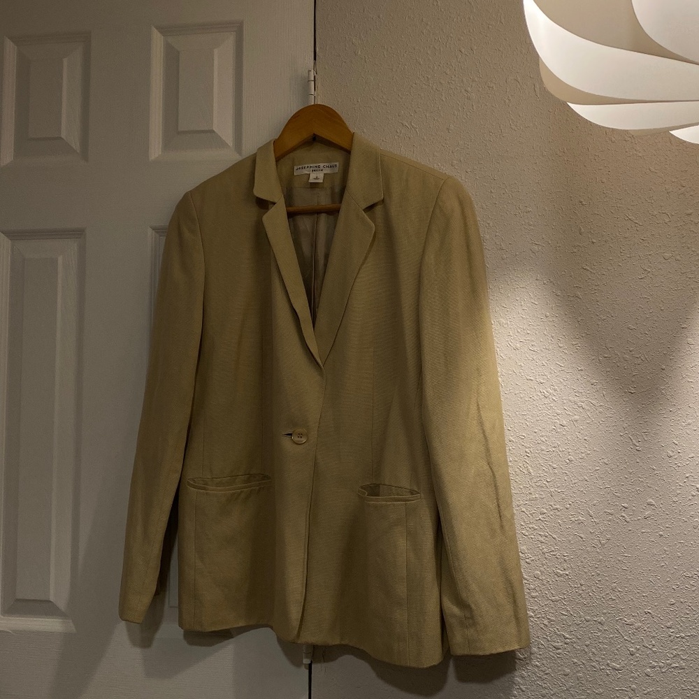 Silk Blazer